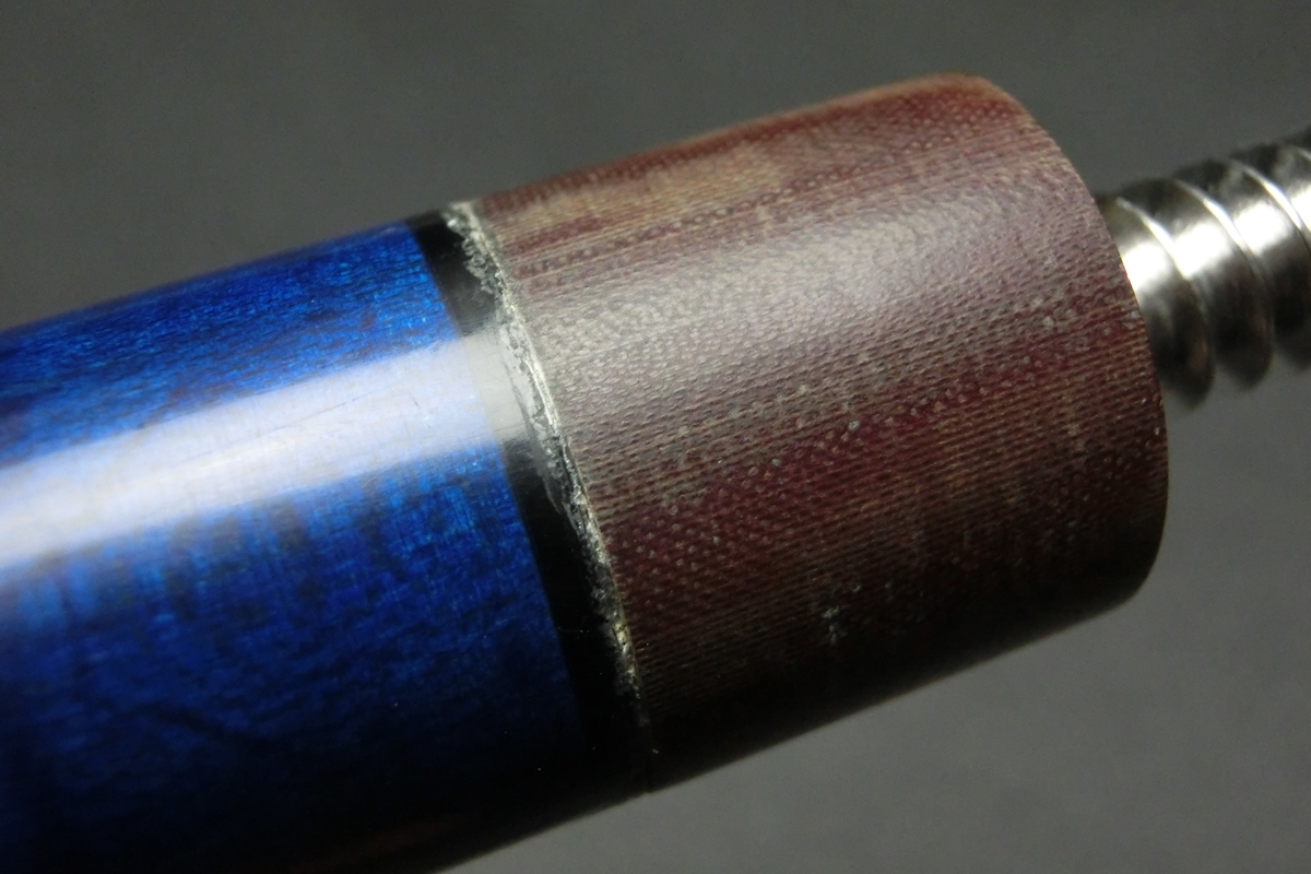 【ヤフオク出品中】15692 キースアンディ KeithAndy ブラックジャック 青 ブレイク 10山 ビリヤード キュー CUE SPIDER