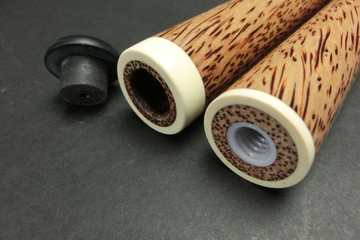 15696 アダム Adam KENジャンプ ヤシ ホワイトダイヤモンド ビリヤード キュー CUE SPIDER