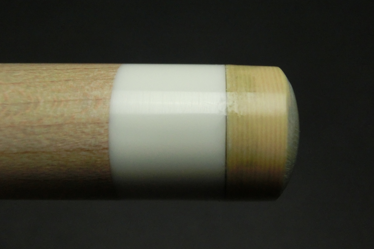 15696 アダム Adam KENジャンプ ヤシ ホワイトダイヤモンド ビリヤード キュー CUE SPIDER