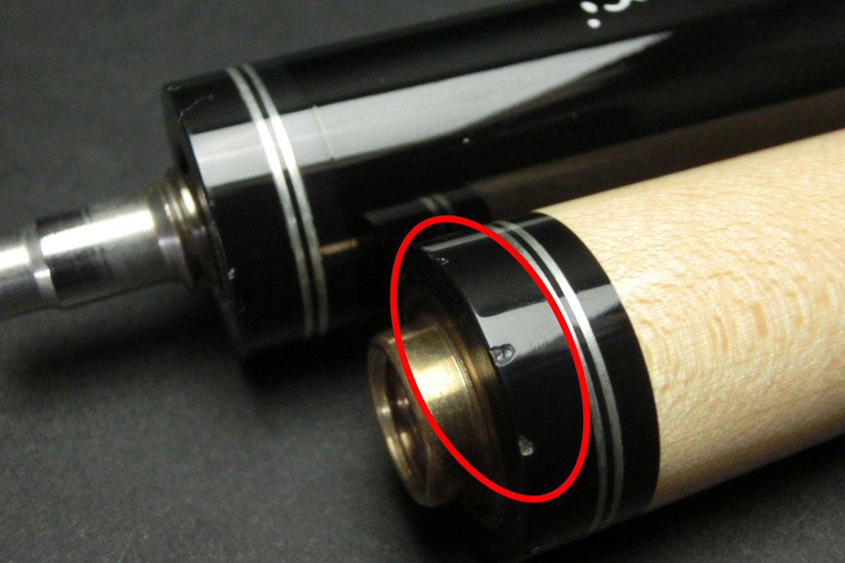 15699 ジノフェラーリ GinoFerrari ジャンプ TXR-1 CPBA G10 ビリヤード キュー CUE SPIDER