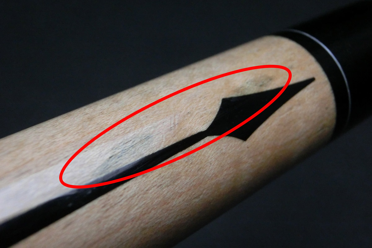 15694 訳アリ ランブロス Lambros 4剣 2シャフト ノーマル ウルトラ1 ビリヤード キュー カスタム SPIDER