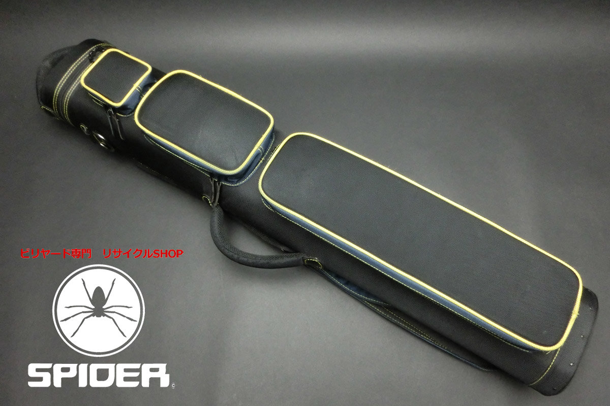 31574 ジョンバートン JB Cases ハードケース 4B6S ダブルストラップ キューケース ビリヤード ケース SPIDER