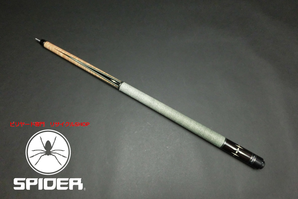 【ヤフオク出品中】15672 レア メッヅ Mezz MODE-902 バットのみ 10山 ビリヤード キュー CUE SPIDER