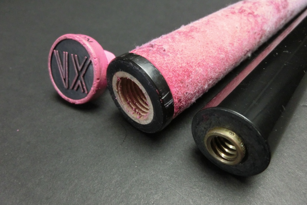 15704 訳アリ ポイズン Poison VX-2.9 ブレイクジャンプ ミニラジアル ビリヤード キュー CUE SPIDER