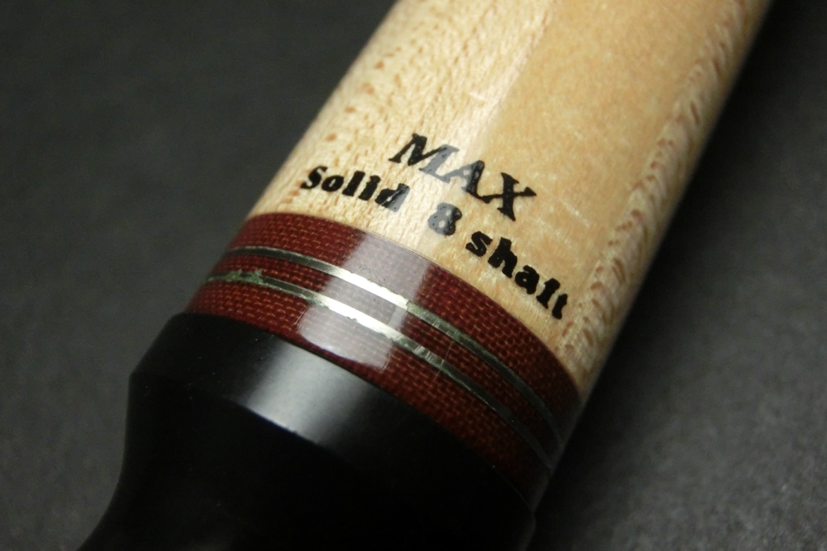 23299 アダム Adam Solid8Max 3C スリー用 10山 134g ビリヤード シャフト ハイテク SPIDER
