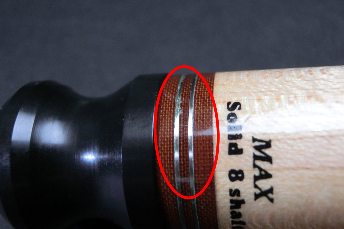 23299 アダム Adam Solid8Max 3C スリー用 10山 134g ビリヤード シャフト ハイテク SPIDER