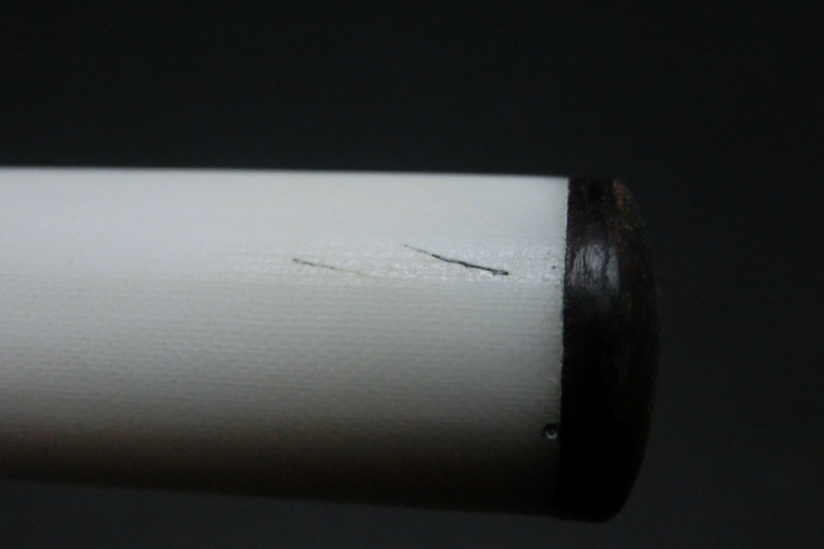 23300 訳アリ アダム Adam 131g ロゴ無 トリプルジョイント? ビリヤード シャフト ハイテク SPIDER